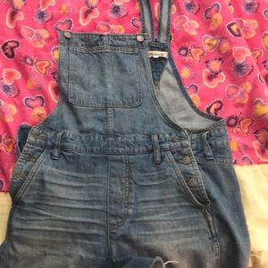 Madewell size small overall shorts